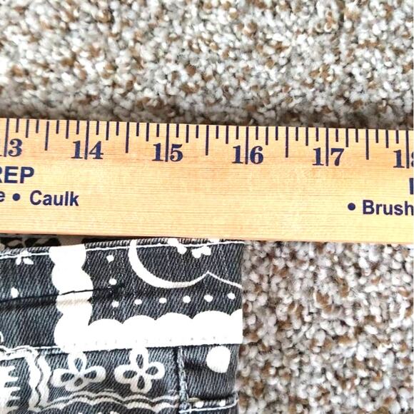 Current Elliott The Seamstress Patchwork Skinny Jeans Size 28 - Picture 11 of 14